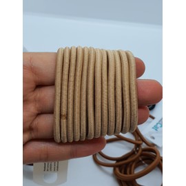 wonderCat LONDON Elastische Haarbänder, 3 mm, elastische Haargummis, Pferdeschwanzhalter, Haargummis in großen Mengen, keine Metallteile, sanfte Gummibänder für Frauen, Männer, Mädchen und Kinder (Blo