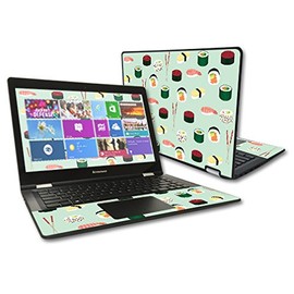 MightySkins Skin Compatible with Lenovo Flex 3 14" – Sushi | Protective, Durable, and Unique Vinyl Decal wrap Cover | Easy to Apply, Remove, and Change Styles | Made in The USA