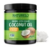 NATURELO Coconut Oil - Multi-Purpose Extra Virgin Coconut Oil for