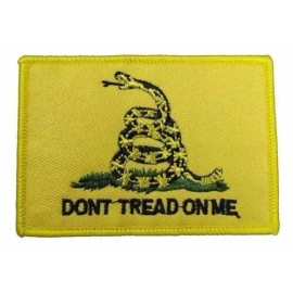 Unbranded Don't Tread On Me Embroidered US Morale Military Biker Patch