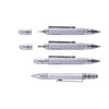 TROIKA Construction Liliput – PIP25/TI - Multitasking Ballpoint Pen (Small)