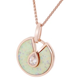 Orphelia Women Silver Pendant Necklace - ZH-7287