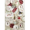 Lenox Holiday Salad Plates, Set of 4, 4 Count, Red