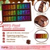 Ziliny 1 Pcs Holographic Chocolate Molds Resin Silicone Chocolate Bar
