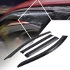 4Pcs Car Window Visors Rain Sun Guard Deflector Compatible with