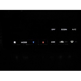 Skyline _ GT – R (Skyline GT-R) Air Conditioning Panel LED Set , model: BNR32-A-LW