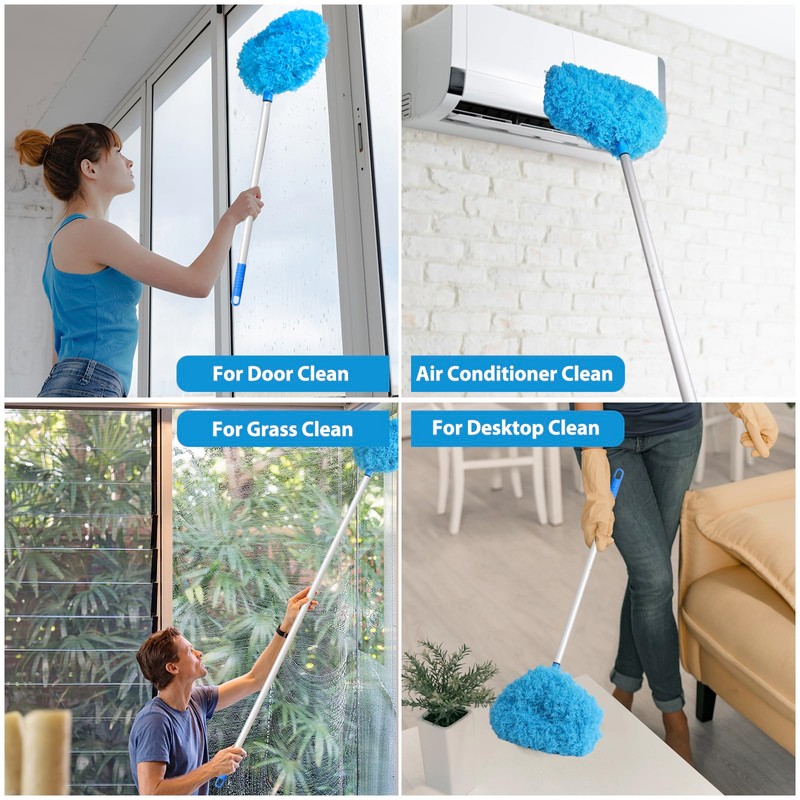 Ceiling Fan Cleaner Duster High Ceiling Extended Fan Blade Cleaner