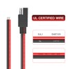ELECTOP 10AWG SAE Connector Extension Cable, Quick Disconnect Plug -