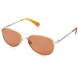 Polaroid Pld-6070-s-x Ku2he Sunglasses, KU2/HE Pall Yellow, 56