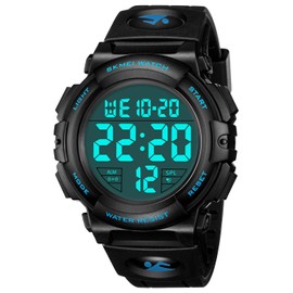 CIVO Mens Digital Watch Waterproof Sports Watch with LED Backlight Outdoor Military Digital Watches for Men Large Display Running Watch with Alarm/Timer/Date