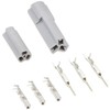 Daytona 96198 Motorcycle Turn Signal Connector 040 3 Pole Gray