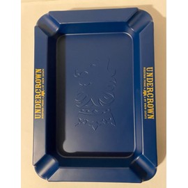 Undercrown Drew Estate Melamine 4 Cigar  Blue Ashtray