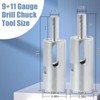 9 Gauge+11 Gauge Drill Chuck Tool EZ Twist Ties for