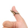 SOPOGER Archery Thumb Ring Horse Bow Brass Thumb Draw Release