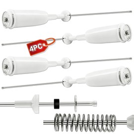 4-Pack AJK72909308 4902FA1665W Washer Suspension Rods, 25.2 Inch Compatible with LG Ken-more Top Loader Washing Machine, Fit for WT5001CW WT5101HV WT5101HW WT5101HV WT1101CW 79629002010 79629272000