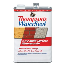 Thompson's WaterSeal Multi-Surface Waterproofer Stain, Clear, 1 Gallon | Thompson's Water Seal