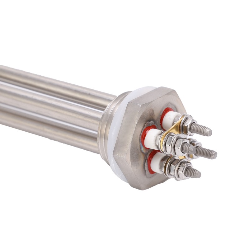 Immersion Water Heater Stainless Steel 1"NPT Thread Portable Quick Heating