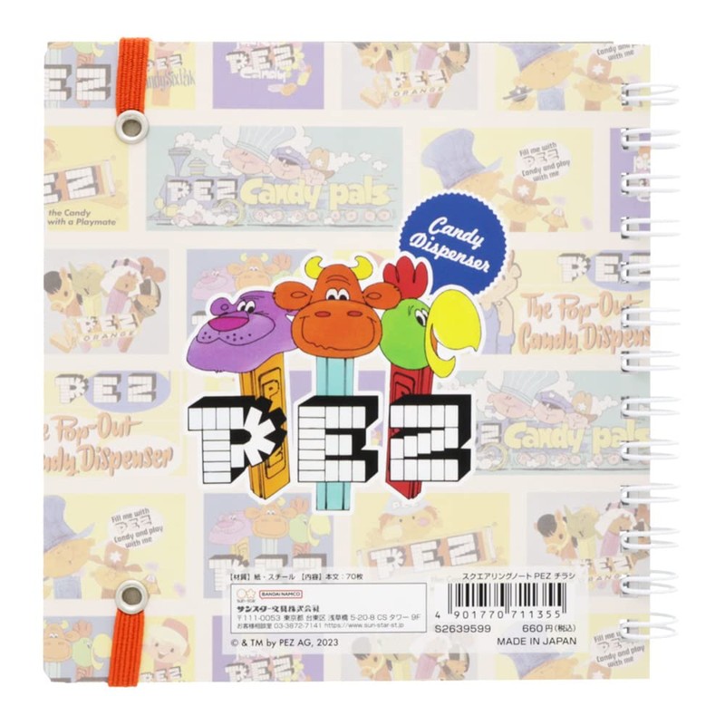 Sunstar Stationery PEZ Petz Note Ring Flyer S2639599