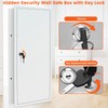29.53" Tall White Wall Safes Between 16" Studs | 33%