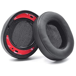 E55BT Earpads Replacement Ear Pads Ear Cushion Cover Compatible with JBL E55BT Over-Ear Wireless Headphones (Black)