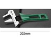 Monkey Wrench, Wide Adjustable Wrench, Multi-functional Spanner, 7.9 inches (202