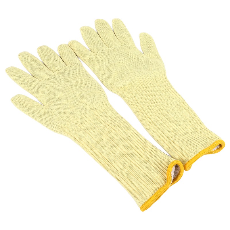 1 Pair Oven Mitts Double Layer Aramid Fiber 300℃ High