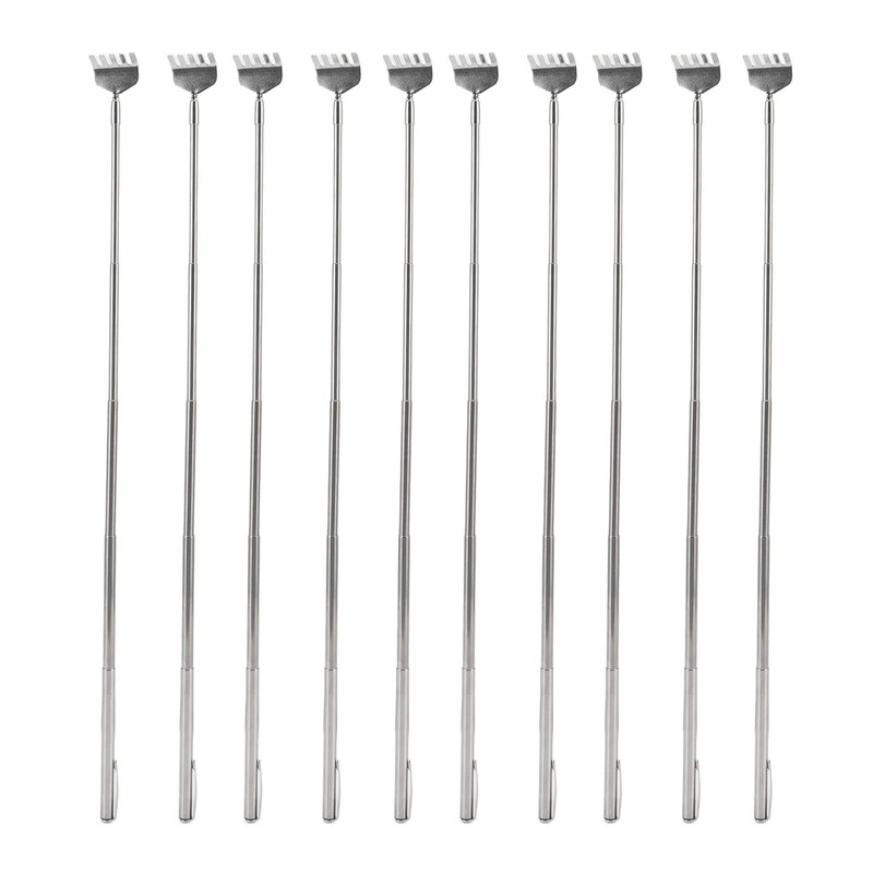 HERCHR 10 Pack Extendable Back Scratcher, Portable Backscratchers Telescoping Back