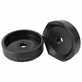 AMZCNC 3-1/2" Conduit Punch and Die for Hydraulic Knock Out Driver 3/4"-16UN Thread((Conduit Hole Size) 3-1/2")(Actual Hole Size: 4.04")