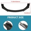Kojem 3Pcs Front Bumper Lip Compatible with 2016-2021 Honda Civic