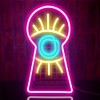 PILOYINDE One Piece Luffy Neon Sign Anime Luffy Luminous Advertising