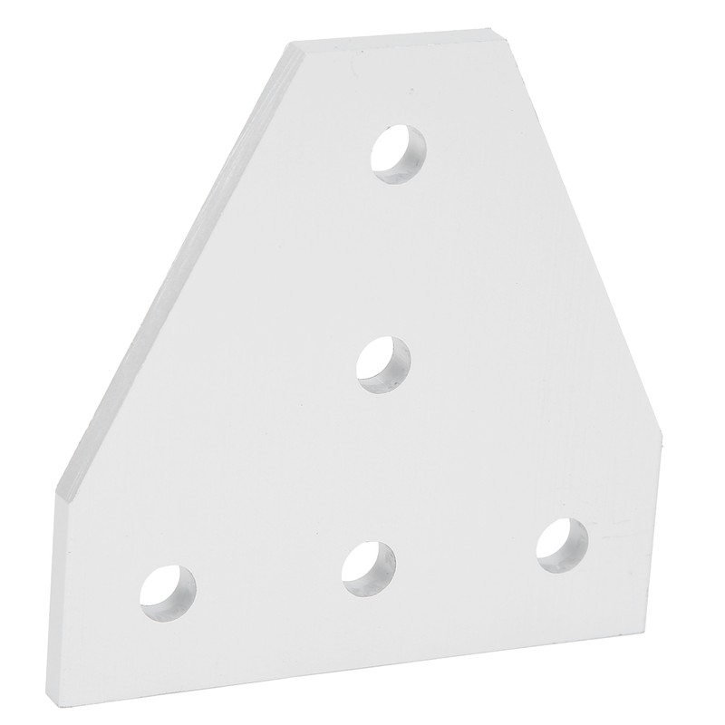 203040 T Shape Joining Plate Aluminium Alloy 5‑Hole Joint Bracket