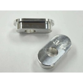 Unbranded Racing 3/16" Slugs Upper Control A-Arm Bracket Slugs 1-3/4″ x 3/4″ Adjuster PAIR