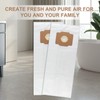 6 Pack Central Vacuum Bags Replacement for Beam, Electrolux, Eureka,