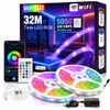 32M Tiras LED WiFi 5050 RGB Compatible con Alexa Luces