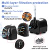 Solar Water Fountain Solar Powered Water Fountain 264GHP Solar Fountain