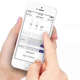 Amplicom Amplifyze TCL Pulse Pink Bluetooth Vibrating Bed Shaker