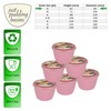 Just Pudding Basins Pastel Colours 1/4 Pint Small Basin and