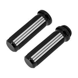 HDBUBALUS Electronic Throttle Control Handlebar Grips for 1" / 25mm Handle Bars Fit for Harley Touring Road Glide Road King Street Glide Tri Glide Electra Glide Dyna Softail Black