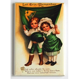 St. Patrick's Day Fridge Magnet (2.5 x 3.5 inches)