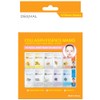 DERMAL - 10 Pcs. Brighten - Mascarillas faciales con Esencia