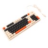 Gaming Keyboard USB 94 Keys LED Backlit Ergonomic Fodable Feet