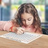 SCRIBBLEDO Dry Erase Division Multiplication Chart Whiteboard & Division Practice