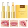 Unbranded 3pcs Transferproof Color Changing Lipstick, Warm Change Glossy Lip
