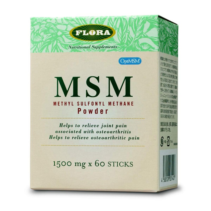 MSM Powder (Methyl Sulfonyl Methane) 1,500 mg x 60 packets