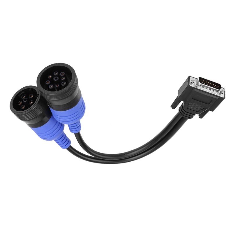 Truck Diagnose Interface 6 Pin and 9 Pin Adapter for