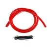 20'ft x 1/4" ID (6.4mm) x 3/8" OD Fuel Hose Line Mx ATV Dirtbike (Solid Bright Red)