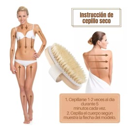 Universo en Linea Cepillo Corporal Cuerpo Exfolia Piel Muerta Circulacion