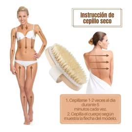 Universo en Linea Cepillo Corporal Cuerpo Exfolia Piel Muerta Circulacion