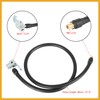 Partuto 80cm 31.5'' Tyre Inflator Pump Hose with Locking Air