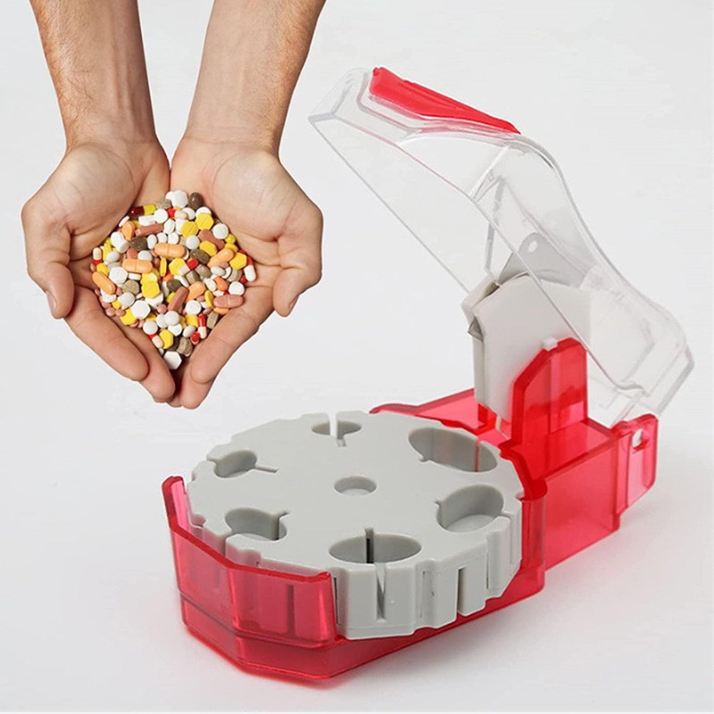 QPOIBSD Perfect Pill Cutter - Pill Splitters for Small or